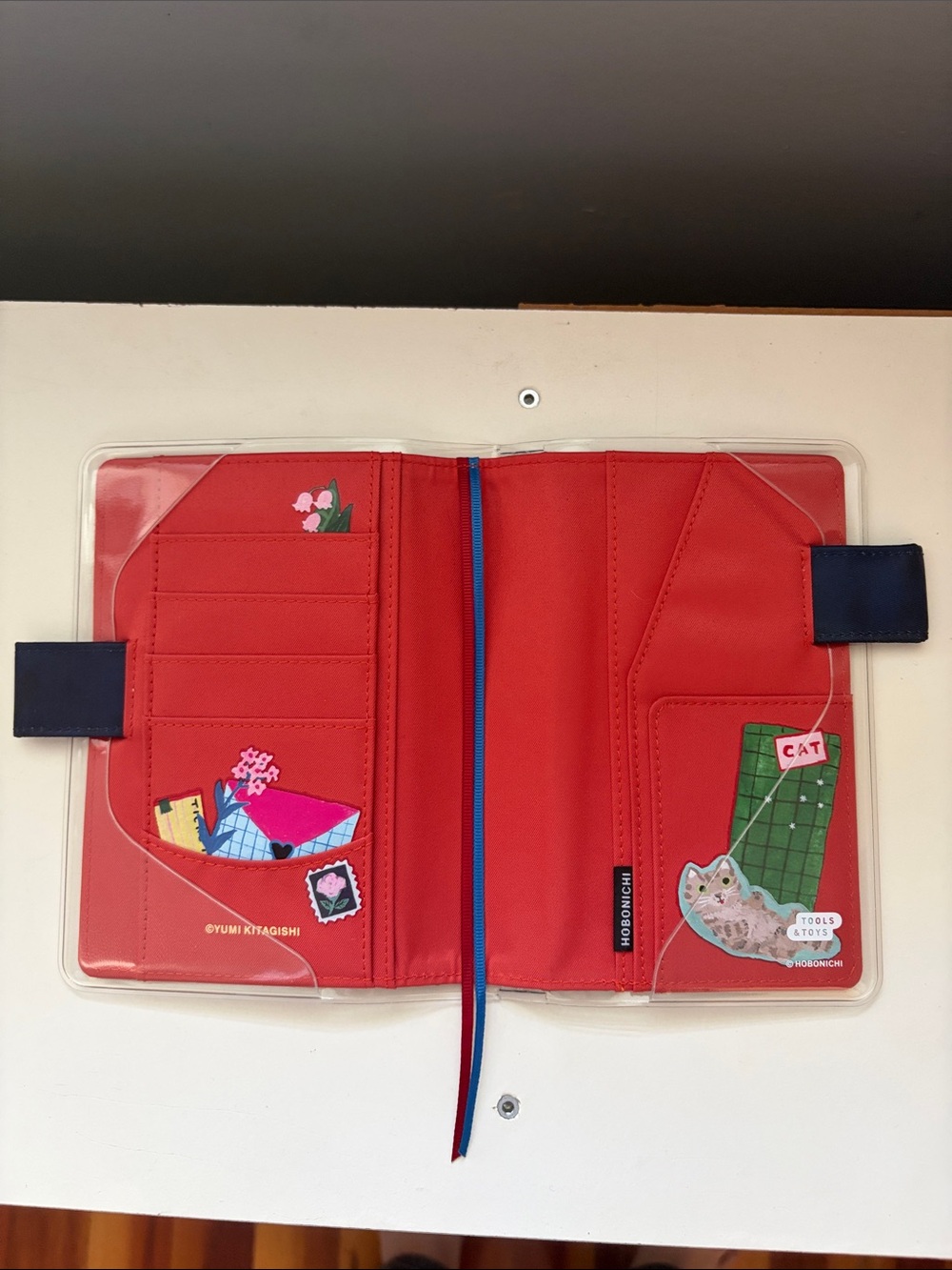 Hobonichi 2024 Yumi Kitagishi· A6 Original Cover with Cover on Cover - Picture 4 of 9